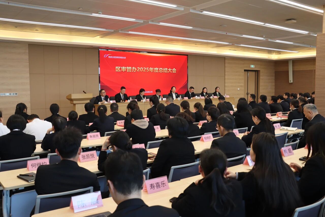 凝心聚力抓落实，笃行不怠向未来！区审管办召开2025年度总结大会